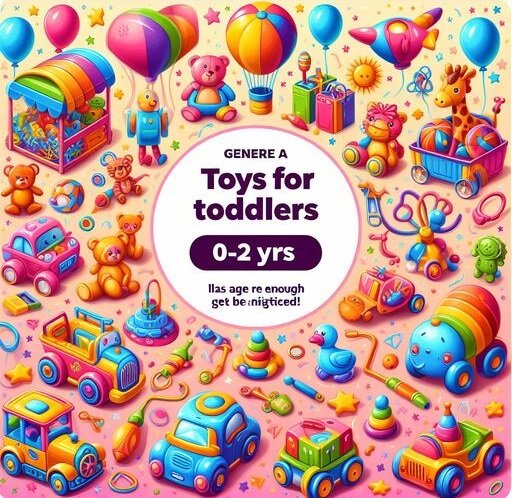 Toys for Infants / Toddlers Age 0 to 2 yrs