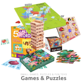 Games, Puzzle and strategy game toys
